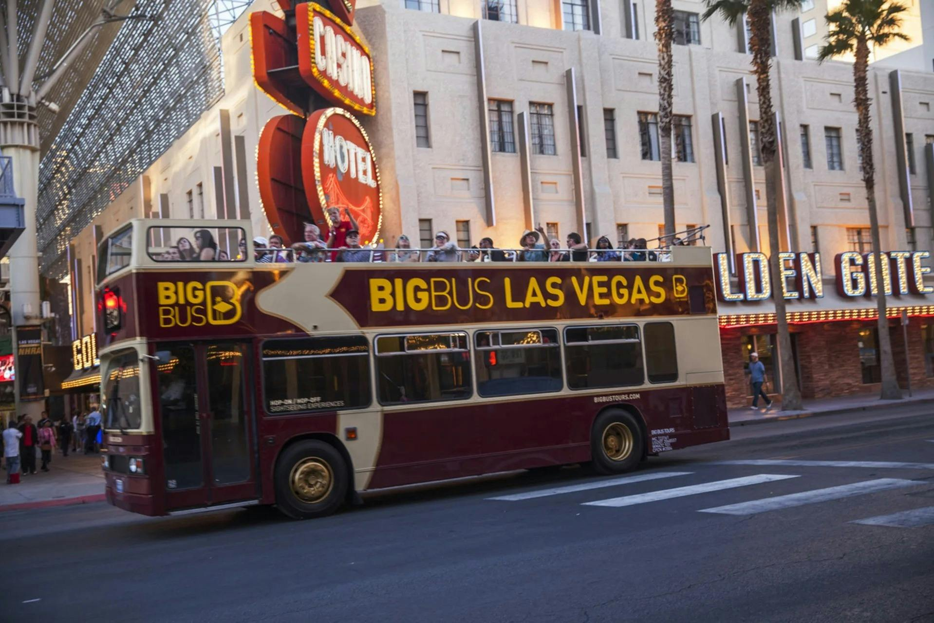 Las Vegas: Night Open Top Bus Tour + Neon Museum Evening Entry - Photo 1 of 12